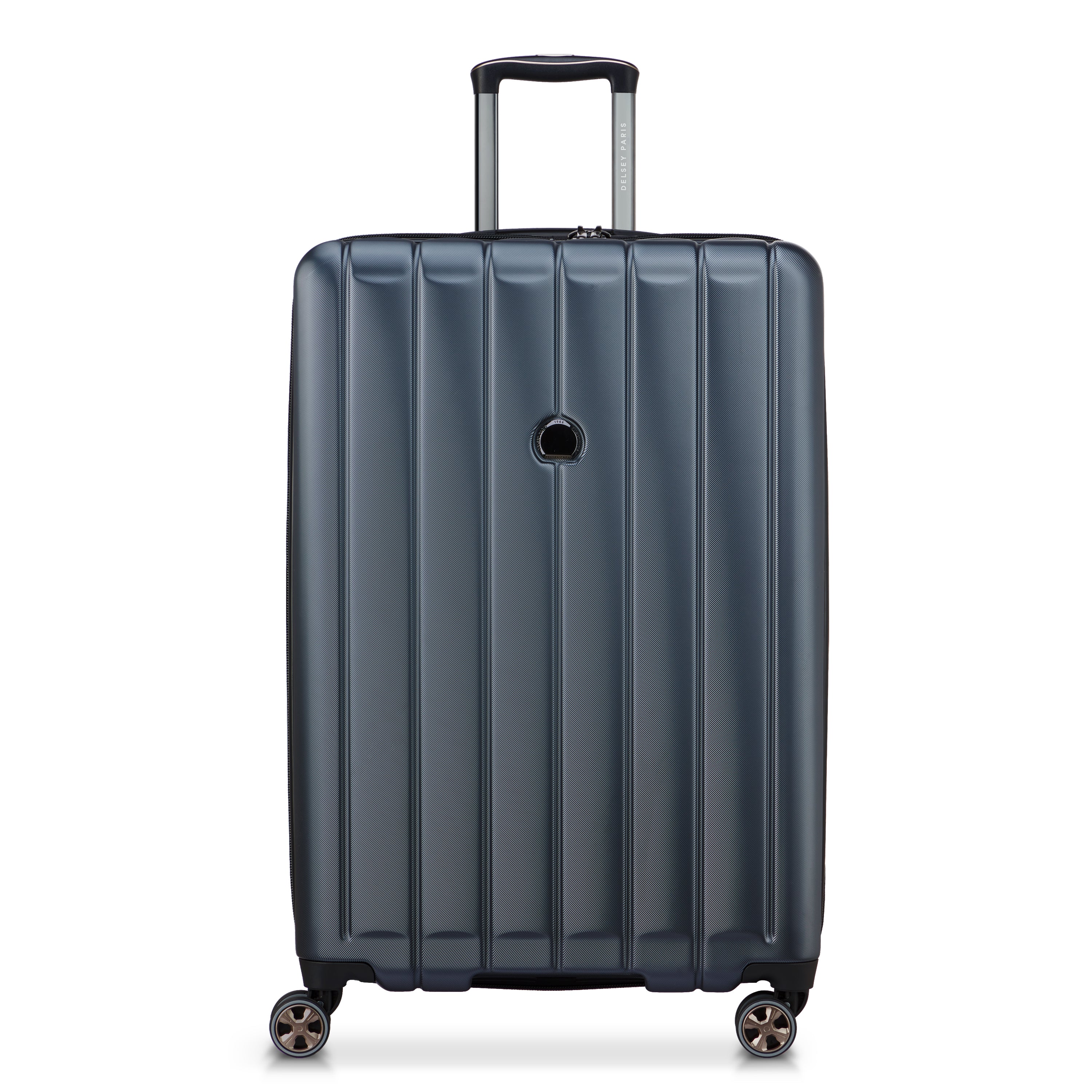 Longitude: Checkin Suitcase, L Expandable (76cm), Blue | Delsey