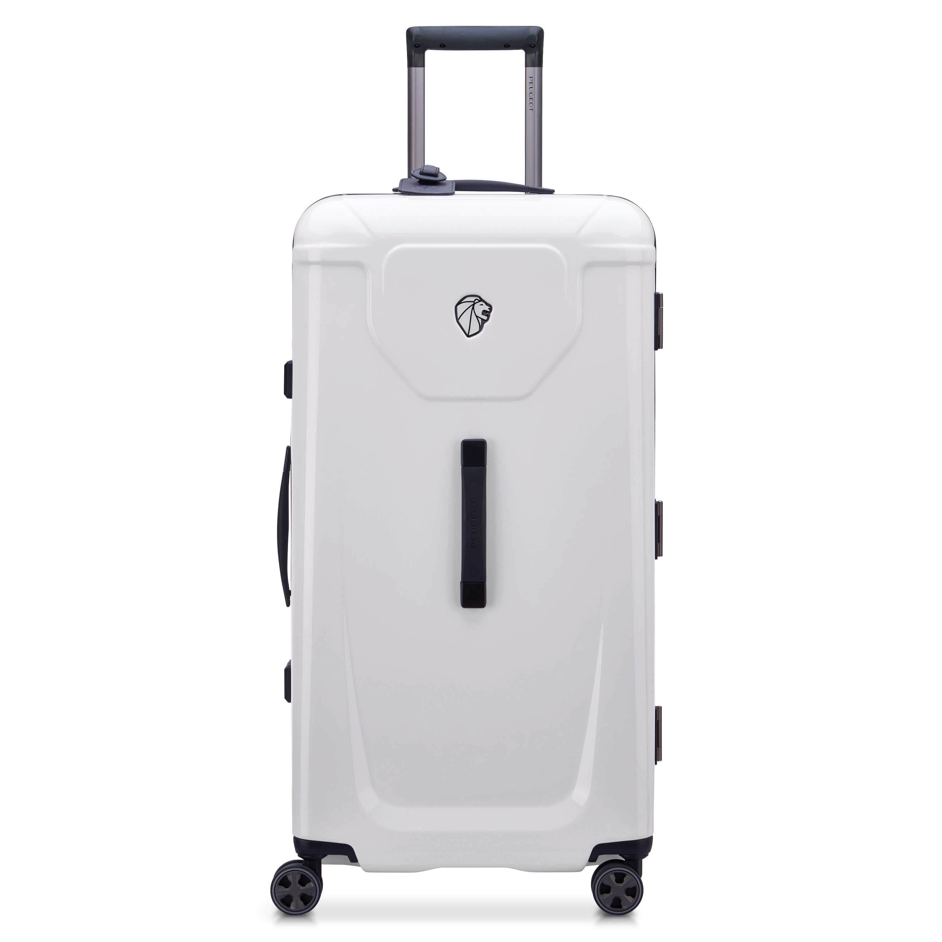 Peugeot Voyages: Checkin Suitcase, Xl Trunk (80cm), White | Delsey