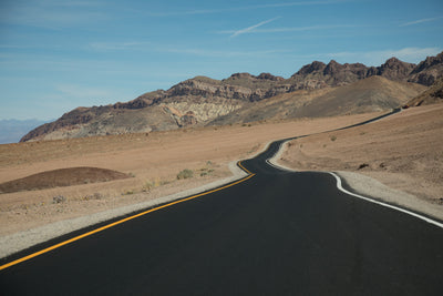 Into the Heat of Death Valley
