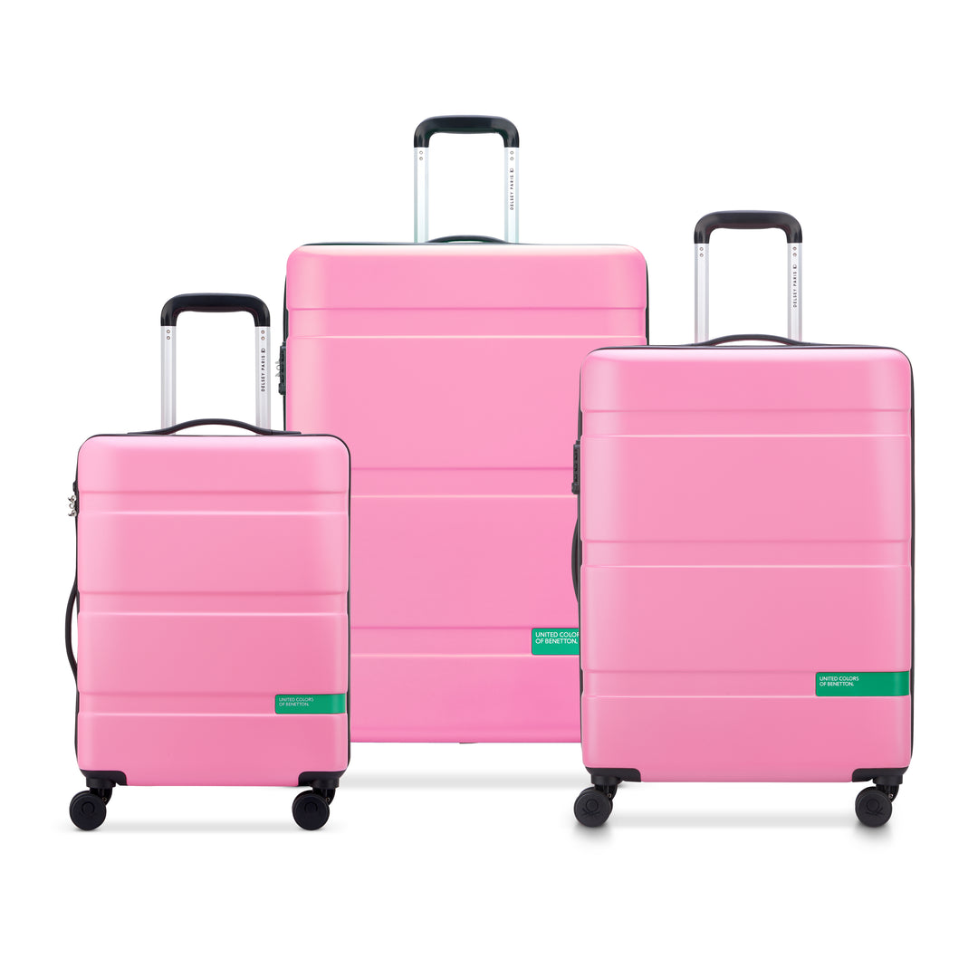 Now Hardside: Checkin Suitcase, Set 3 Suitcases (l-76cm) (m-66cm