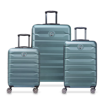 AIR ARMOUR - Set 3 Suitcases (L-77cm) (M-68cm) (S-55cm)