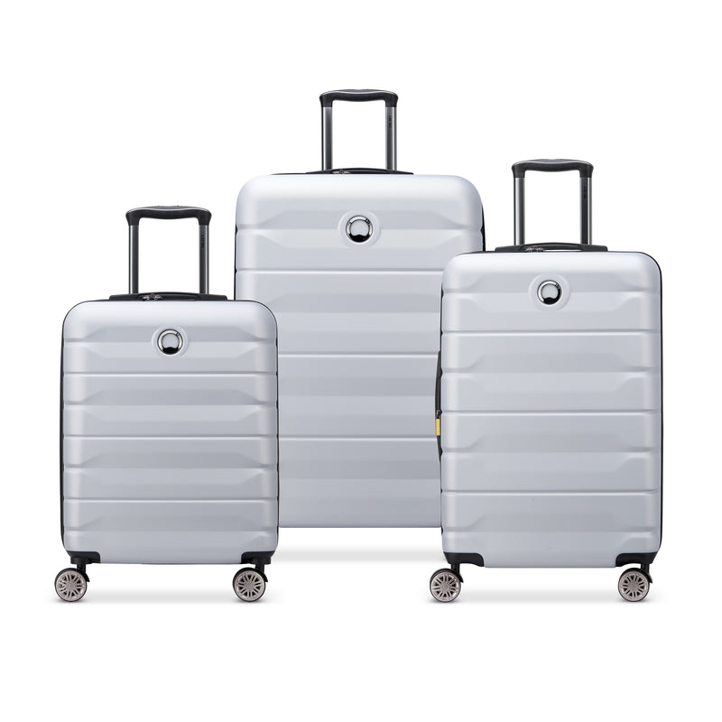 AIR ARMOUR - Set 3 Suitcases (L-77cm) (M-68cm) (S-55cm)