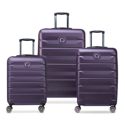 AIR ARMOUR - Set 3 Suitcases (L-77cm) (M-68cm) (S-55cm)