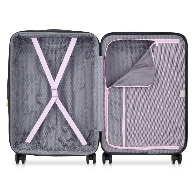 AIR ARMOUR - Set 3 Suitcases (L-77cm) (M-68cm) (S-55cm)