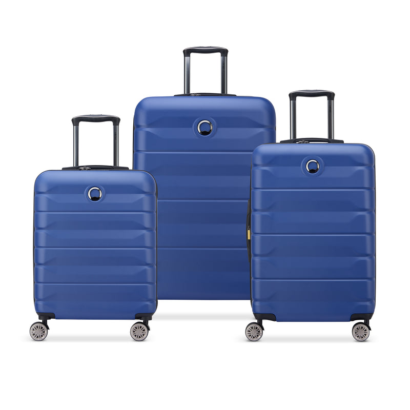 AIR ARMOUR - Set 3 Suitcases (L-77cm) (M-68cm) (S-55cm)