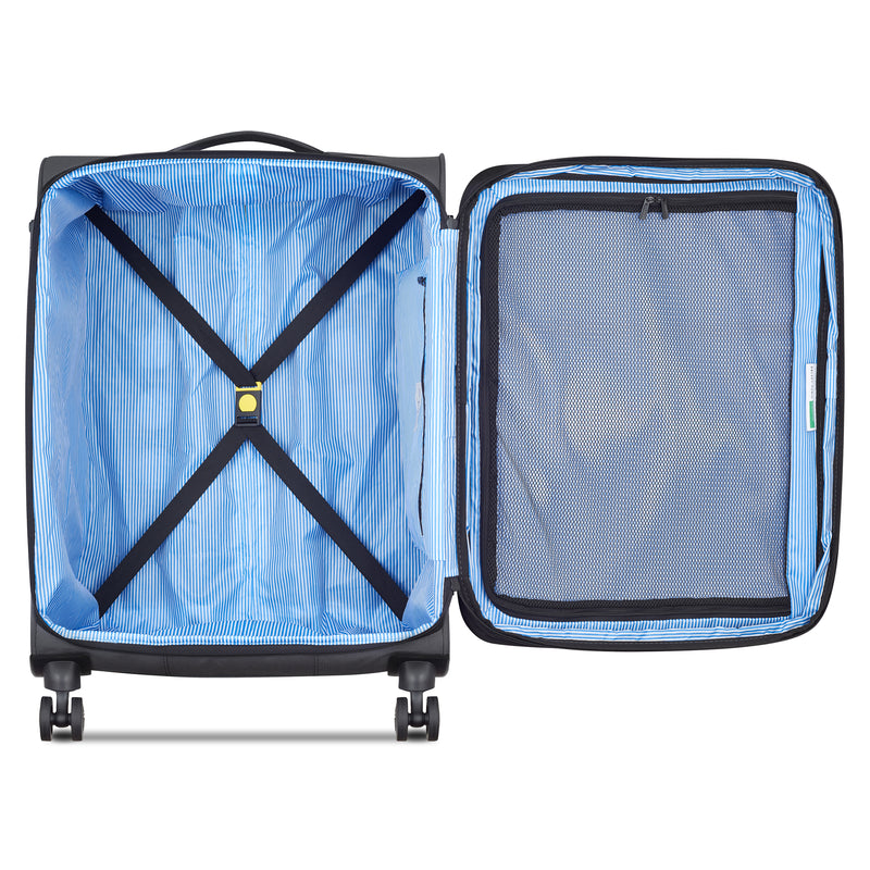 BE - Set 3 Expandable Suitcases (L-76cm) (M-66cm) (S-55cm)