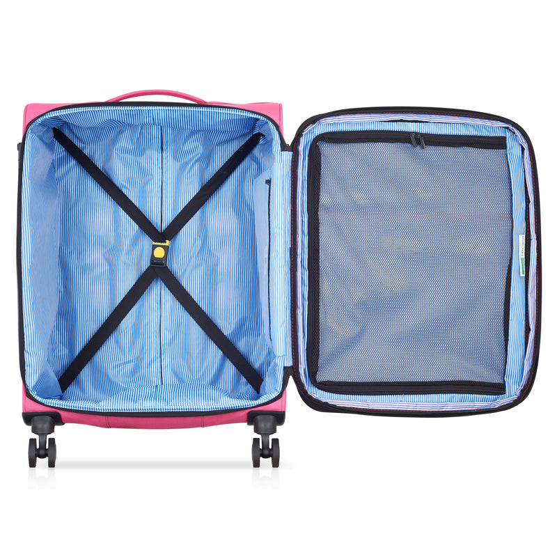 BE - Set 3 Expandable Suitcases (L-76cm) (M-66cm) (S-55cm)