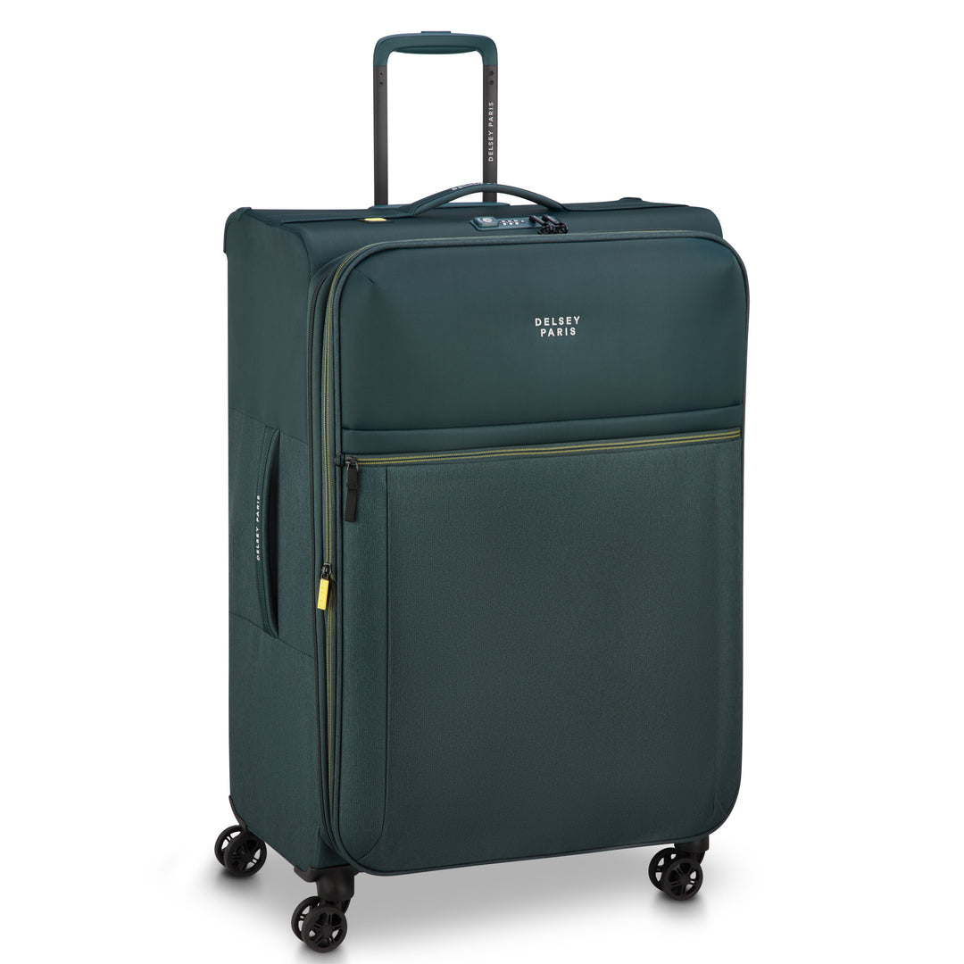 Brochant 3: Checkin Suitcase, L Expandable (78cm), Pine | Delsey