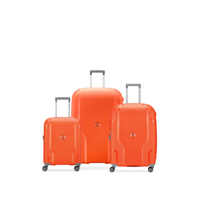 CLAVEL - Set 3 Expandable Suitcases (XL-83cm), (L-70cm) & (S-55cm) Recycled Material
