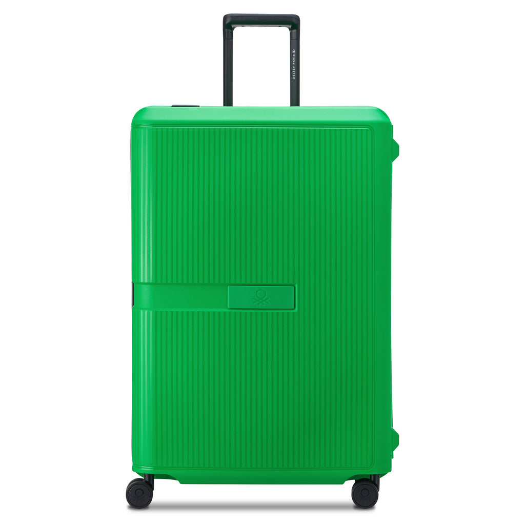 Color Block Hardside: Checkin Suitcase, L (76cm), Green | Delsey