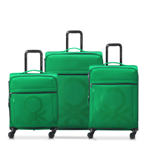 COLOR BLOCK - 3 Suitcases (L-77cm) (M-67cm) (S-55cm)