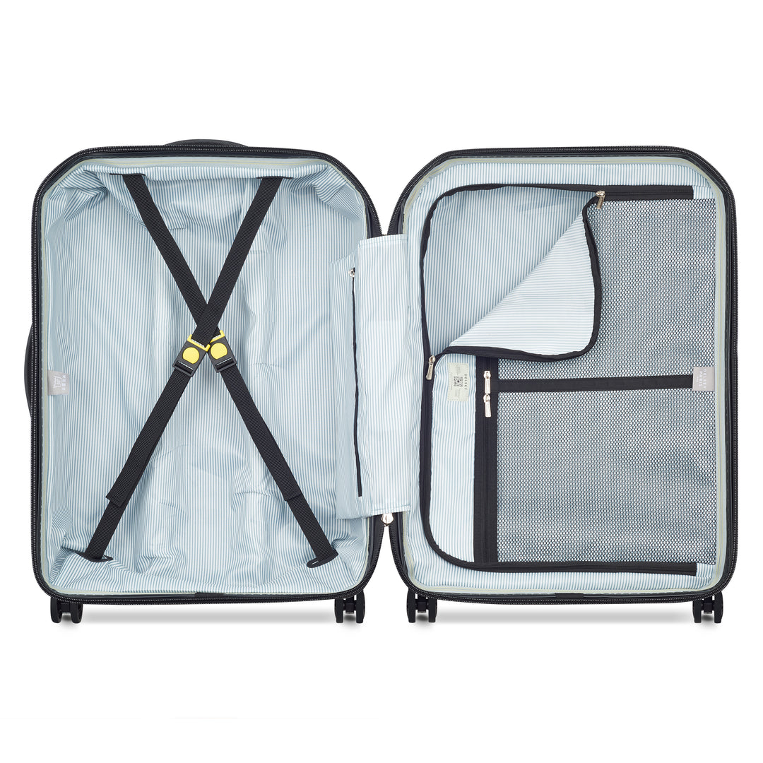 DELSEY PARIS KARAT 2.0 スーツケース - M (66CM) Karat 2.0: Checkin Suitcase, M (66cm), Pale Yellow | Delsey Paris