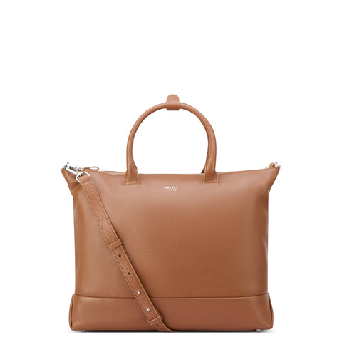 Le Cuir Grainé - Zippered tote bag