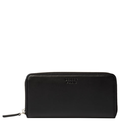 Le cuir lisse - Long zippered Wallet
