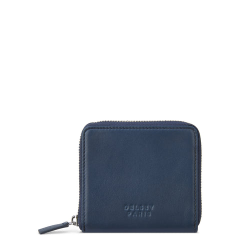 Le cuir lisse - Zippered Wallet