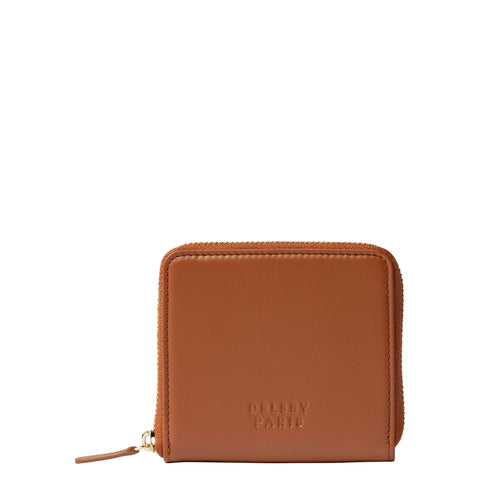 Le cuir lisse - Zippered Wallet