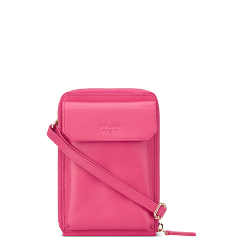 Le cuir lisse - Vertical opening - Crossbody Wallet