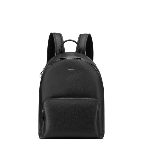 Genarbtes Leder – Rucksack mit 2 Fächern