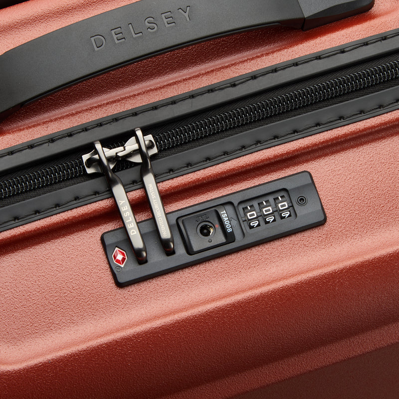 DELSEY PARIS Valise Turenne 4 Double Rolls Cabin Trolley 55 Silver Argenté DELSEY PARIS Valise Turenne 4 Double Rolls Cabin Trolley 55 Silver Argenté