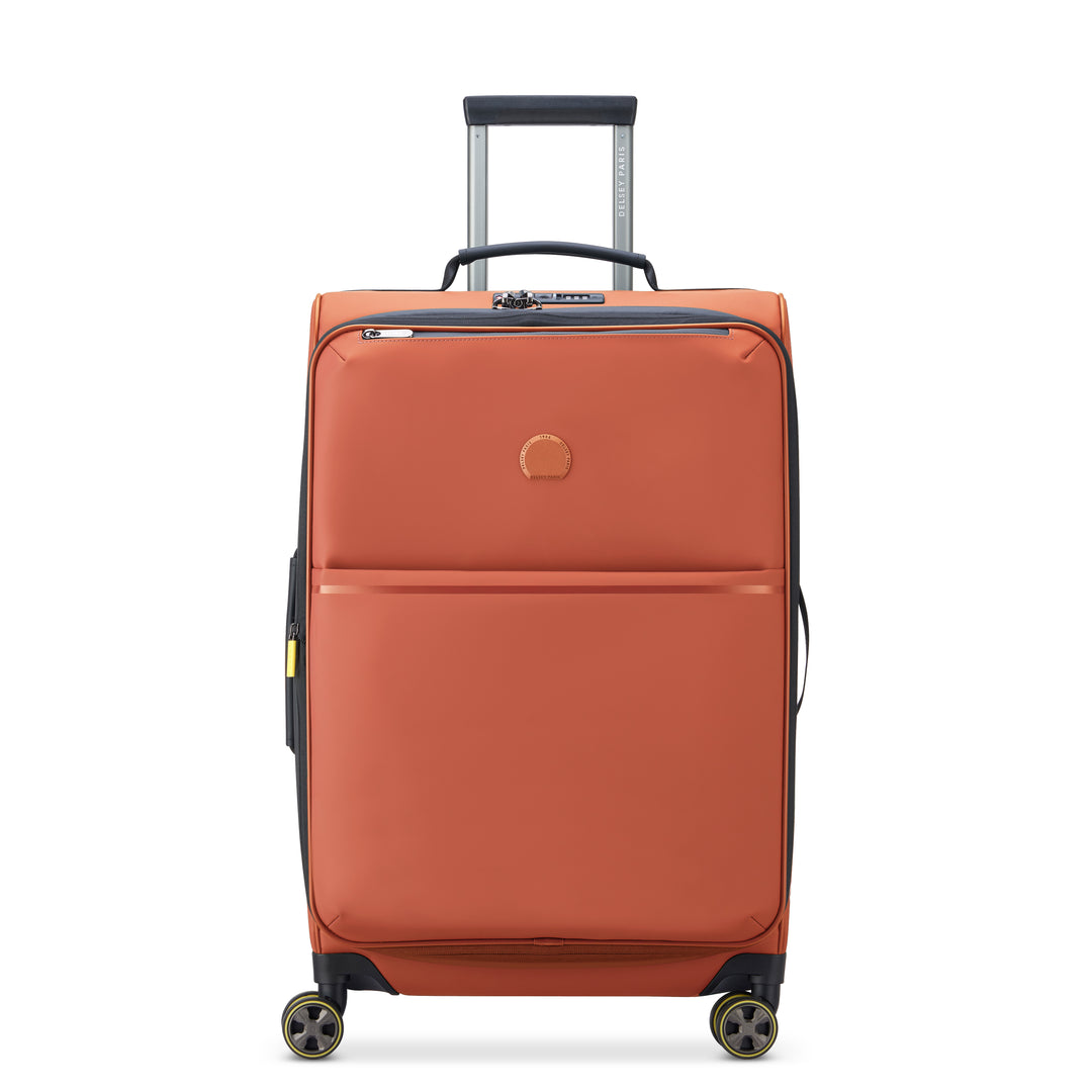 DELSEY 
デルセー　スーツケース　110L Mala Média Front Opening Securitime Zip Cinza - DELSEY | TSA 4