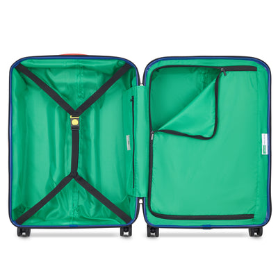 UNITED - Set 3 Suitcases (L-76cm) (M-66cm) (S Slim-55cm)