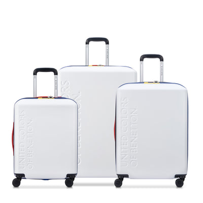 UNITED - Set 3 Suitcases (L-76cm) (M-66cm) (S Slim-55cm)