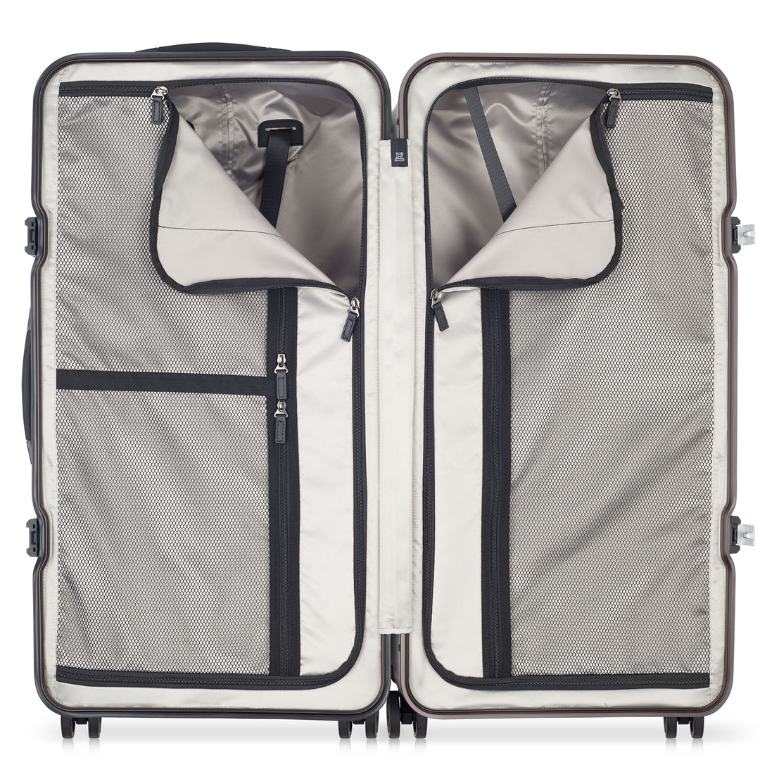 Peugeot Voyages: Checkin Suitcase, Xl Trunk (80cm), White | Delsey