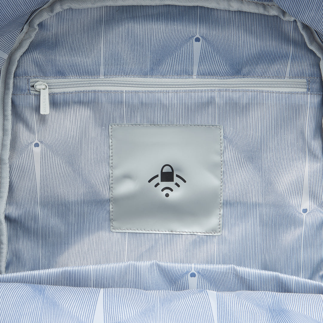 Delsey Paris outlets Securban Laptop Backpack- Blue